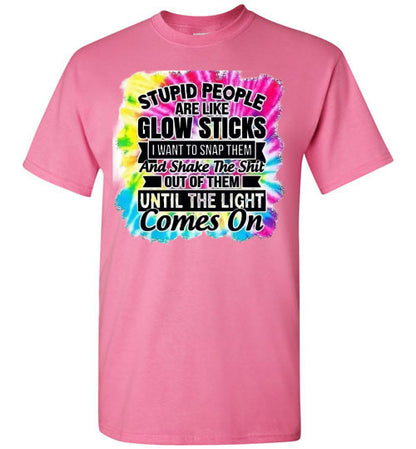 Funny Stupid People Tee Shirt Top T-Shirt