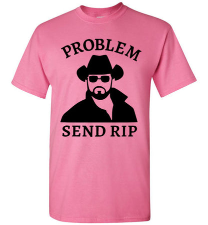Problem Send Rip Graphic Tee Shirt Top
