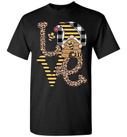Love Bee Hive Tee Shirt Top T-Shirt