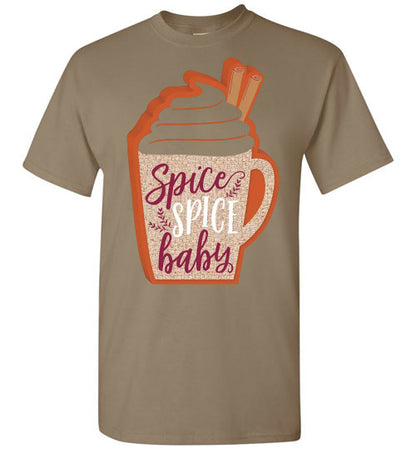 Pumpkin Spice Spice Baby Tee Shirt Top T-Shirt