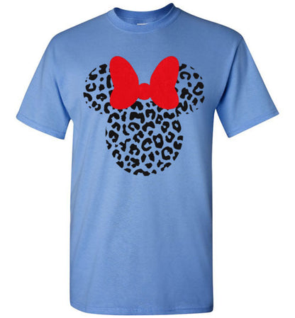 Leopard Mouse Tee Shirt Top