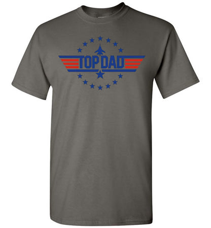 Top Dad Graphic Tee Shirt Top Father's Day Gift