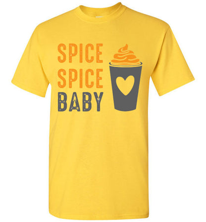 Pumpkin Spice Spice Baby Fall Tee Shirt Top T-Shirt