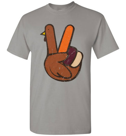 Thanksgiving Fall Turkey Tee Shirt Top
