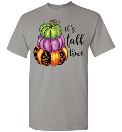 It's Fall Time Tee Shirt Pumpkin Top T-Shirt