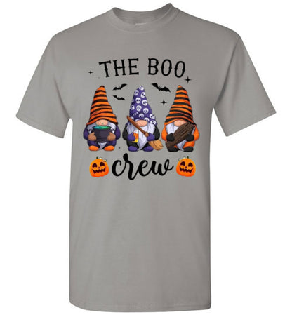 The Boo Crew Gnome Halloween Tee Shirt Top
