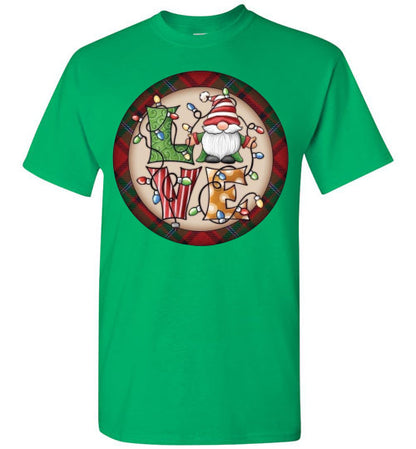 Love Christmas Holiday Tee Shirt Top T-Shirt