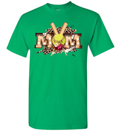 Softball Baseball Mom Tee Shirt Top T-Shirt