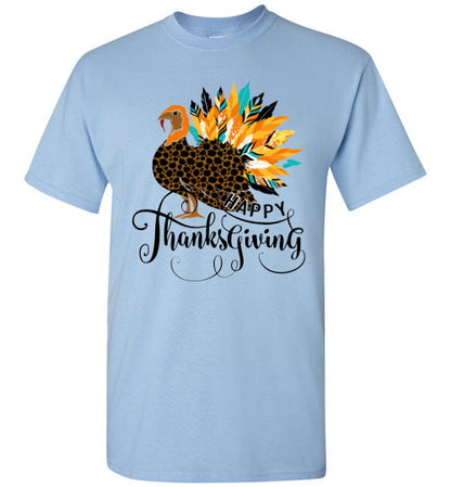 Thanksgiving Fall Turkey Tee Shirt Top T-Shirt