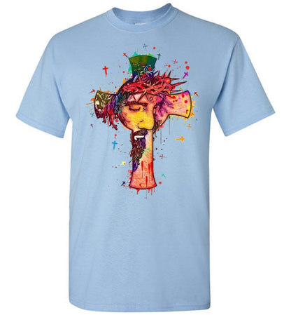 Christian Cross Jesus Tee Shirt Top T-Shirt