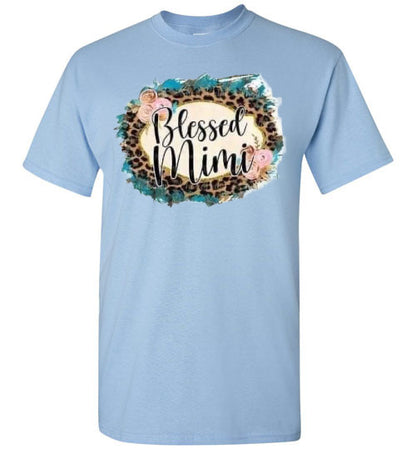 Blessed Mimi Grandmother Grandma Tee Shirt Top T-Shirt