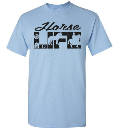 Horse Life Country Graphic Tee Shirt Top