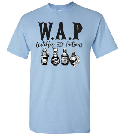 W.A.P. Witches and Potions Halloween Tee Shirt Top T-Shirt WAP