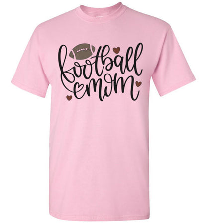 Football Mom Tee Shirt Top