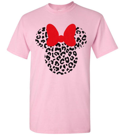 Leopard Mouse Tee Shirt Top