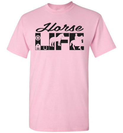 Horse Life Country Graphic Tee Shirt Top