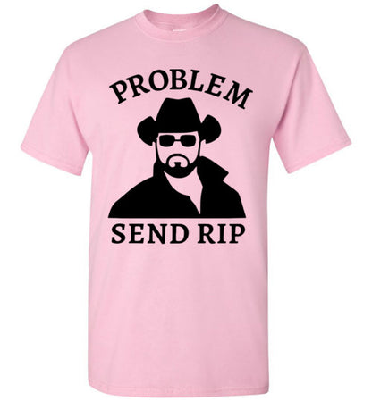 Problem Send Rip Graphic Tee Shirt Top