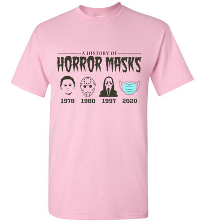 Horror Mask Funny Tee Shirt Top T-shirt