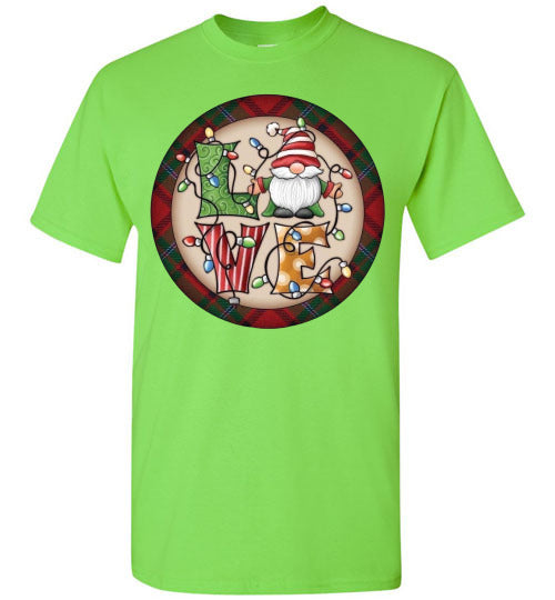 Love Christmas Holiday Tee Shirt Top T-Shirt