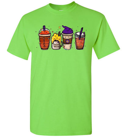 Hocus Pocus Starbucks Drink Witch Graphic Tee Shirt top