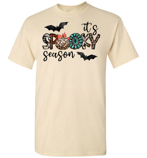 It's Spooky Season Halloween Bat Tee Shirt Top T-Shirt