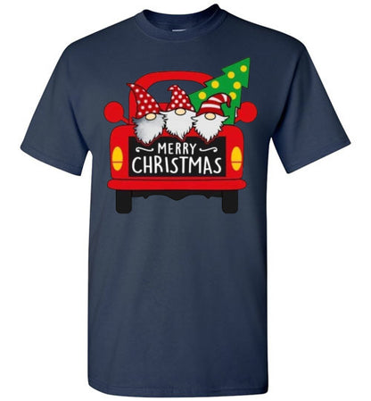 Old Christmas Truck With Gnomes Tee Shirt Top T-Shirt