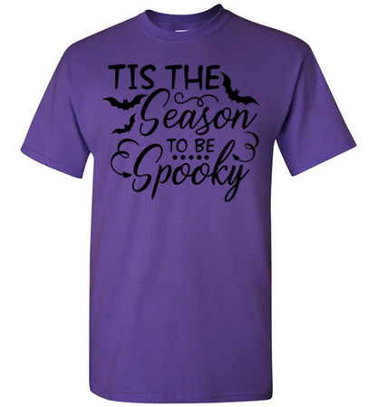 Tis The Season To Be Spooky Halloween Fall Tee Shirt T-Shirt