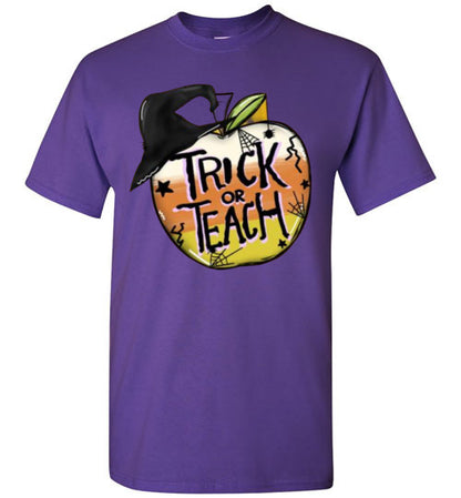 Trick Or Teach Graphic Tee Shirt Top T-Shirt