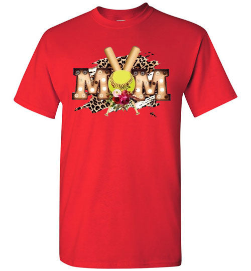 Softball Baseball Mom Tee Shirt Top T-Shirt
