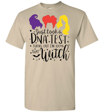 Hocus Pocus Dna Test Witch Tee Shirt Top T-Shirt