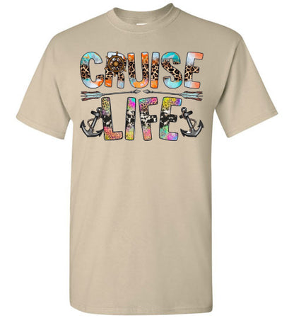 Cruise Life Graphic Tee Shirt Top