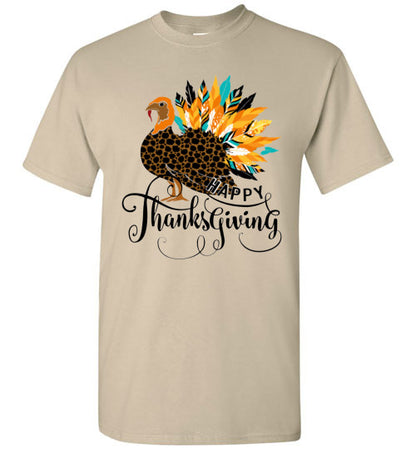 Thanksgiving Fall Turkey Tee Shirt Top T-Shirt