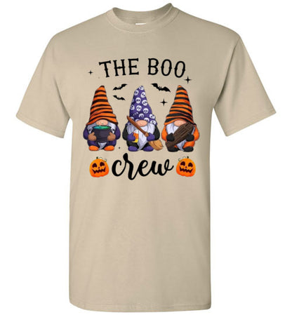 The Boo Crew Gnome Halloween Tee Shirt Top