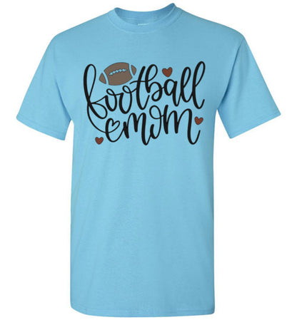 Football Mom Tee Shirt Top