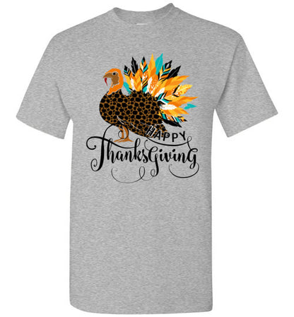 Thanksgiving Fall Turkey Tee Shirt Top T-Shirt
