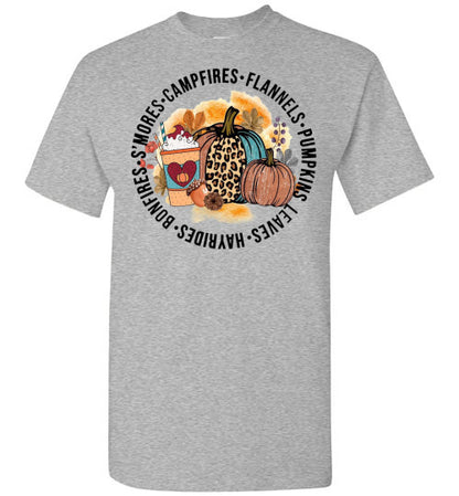 Fall Stuff Tee Shirt Top T-Shirt