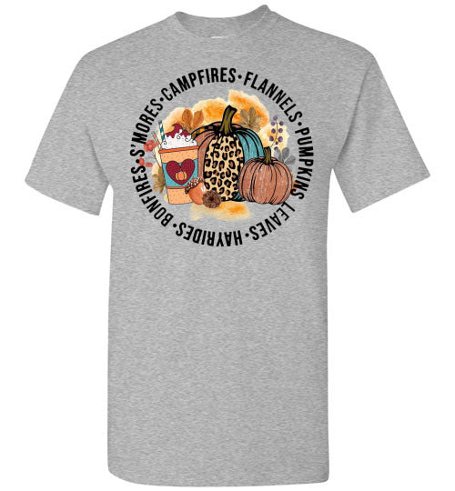 Fall Stuff Tee Shirt Top T-Shirt