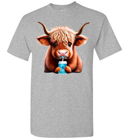 Baby Cow Country Tee Shirt Top T-Shirt
