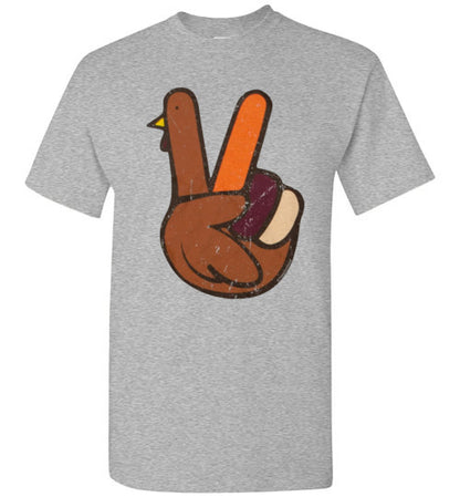 Thanksgiving Fall Turkey Tee Shirt Top