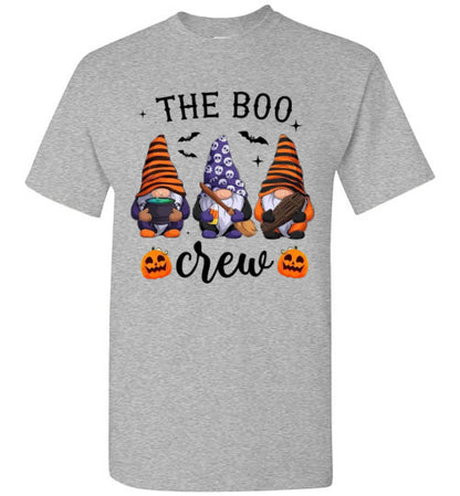 The Boo Crew Gnome Halloween Tee Shirt Top