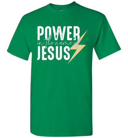 Power In The Name Of Jesus Christian Tee Shirt Top