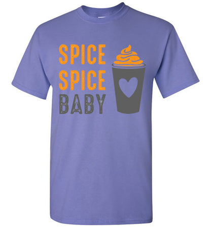 Pumpkin Spice Spice Baby Fall Tee Shirt Top T-Shirt
