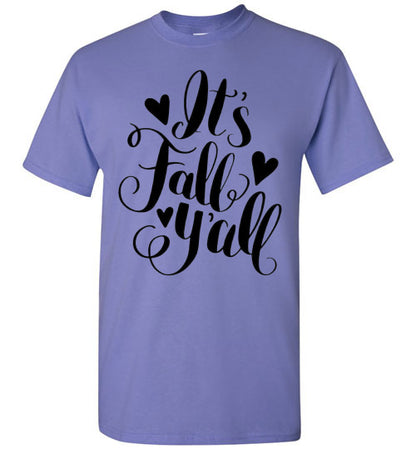 It's Fall Ya'll Tee Shirt Top T-Shirt