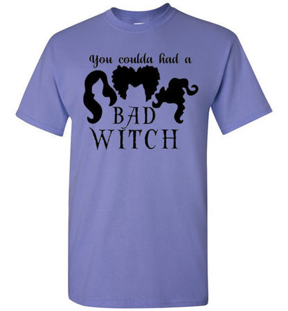 You Could Of Had A Bad Witch Funny Halloween Tee Shirt Top T-Shirt