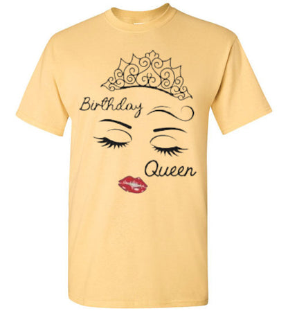 Birthday Queen Shirt Tee Top T-Shirt