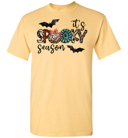 It's Spooky Season Halloween Bat Tee Shirt Top T-Shirt