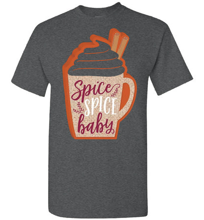 Pumpkin Spice Spice Baby Tee Shirt Top T-Shirt