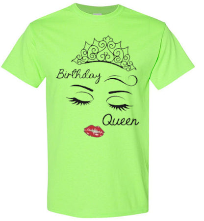 Birthday Queen Shirt Tee Top T-Shirt