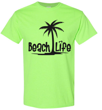 Beach Life Tee Shirt Top T-Shirt