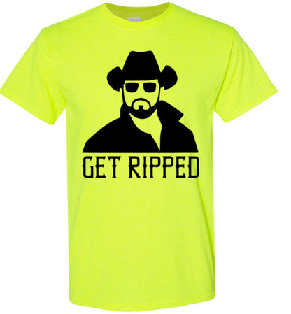 Get Ripped Graphic Tee Shirt Top T-Shirt
